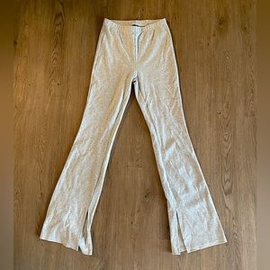 pacsun flare pants with split at ankle